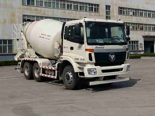 歐曼牌BJ5252GJB-AA型混凝土攪拌運輸車